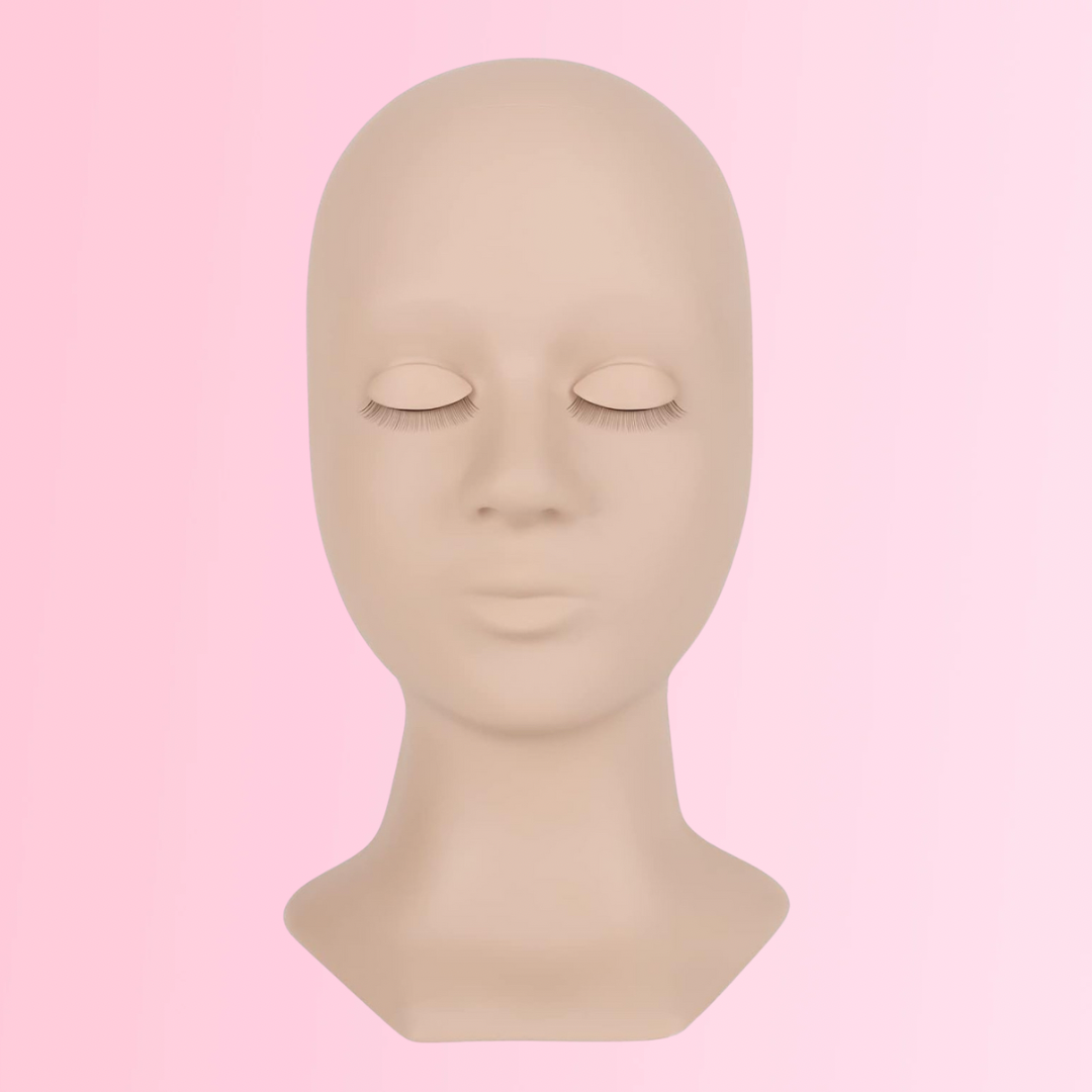 Mannequin Head Removable Eyelids