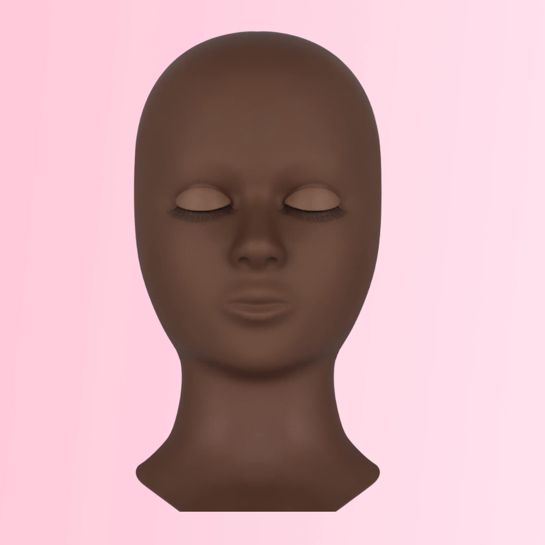 Mannequin Head Removable Eyelids