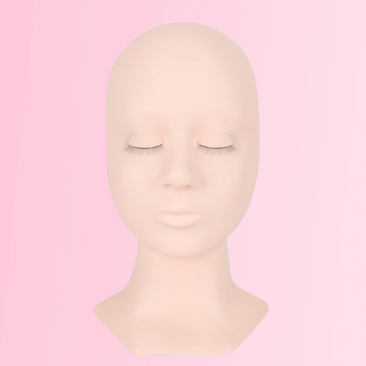 Mannequin Head Removable Eyelids